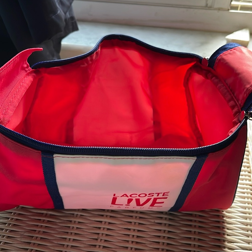 Lacoste travel/makeup bag
